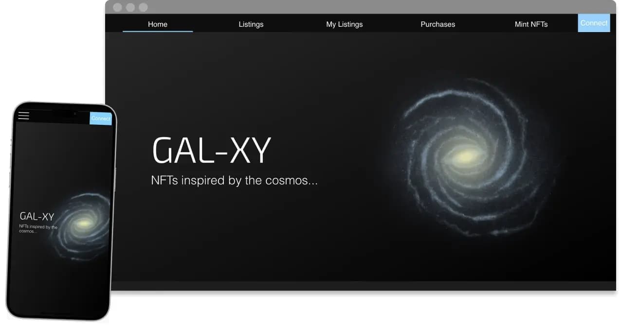 galxy app screenshot